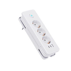 ปลั๊กพ่วงอเนกประสงค์รุ่นใหม่ ดีไซน์ใหม่ PD20W พร้อมเต้ารับ EU 3 ช่อง และพอร์ต USB 1 ช่อง 2 พอร์ต Type C พร้อมสวิตช์ - Product Image 1