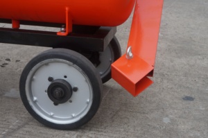 Gasoline Engine Cold <b>Paint</b> Road Line Marking Machine with Air Compressor, <b>Hand</b> Push Road Line Striper for Parking Lot - Product Image 6