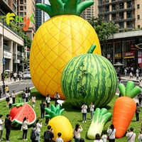 Ballon publicitaire gonflable personnalisé en forme de pastèque, fruit gonflable géant pour la décoration