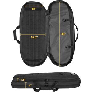 Cvlife - Estuche para rifle de 30 pulgadas con sistema Molle y cremalleras bloqueables para uso como mochila de caza - Product Image 5