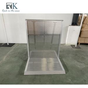 Barrière de foule en aluminium en gros, charge lourde, stable, clôture pliable pour événements - Product Image 6