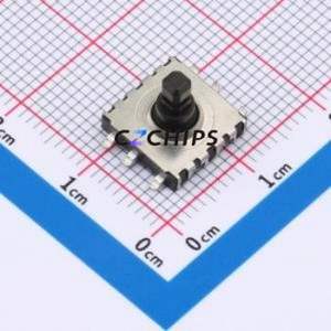 WS-1001-ACW09026 Multi-Direction Switch SMD-6P,10.5x10mm Switch Vertical Mount 50mA 12V - Product Image 1