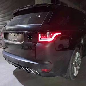 Kit de carrocería para <span class=keywords><strong>LAND</strong></span> <span class=keywords><strong>ROVER</strong></span> RANGE <span class=keywords><strong>ROVER</strong></span> SPORT 2014-2017 Actualización a <span class=keywords><strong>2022</strong></span> Estilo <span class=keywords><strong>SVR</strong></span> Incluye faros de parachoques trasero delantero Taillamps - Product Image 6