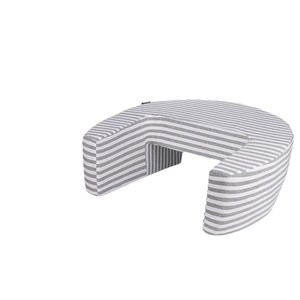 Du Babo Reading Pillow Oblong Striped Ergonomic <b>For</b> Leisure Office Outdoor Use - Product Image 5