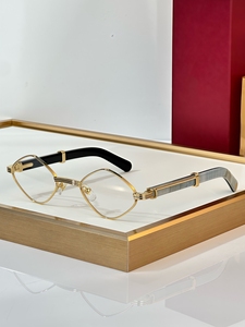 Montures de lunettes personnalisées de marque pour hommes en métal Lunettes optiques de luxe de haute qualité Montures de lunettes de style pour dames - Product Image 6