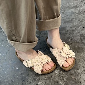 <span class=keywords><strong>Sandalias</strong></span> de Plataforma con Hebilla y Punta Abierta, Estilo <span class=keywords><strong>Birkenstock</strong></span>, para Mujer, con Diseño Floral Dulce, para Verano, Aire Libre, con Suela Gruesa y Aumento de Altura - Product Image 2