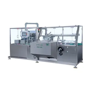 Continuous Fully Automatic Carton Packaging Pill Tablet Capsule Blister Bottle Cartoning Machine