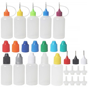 Nhà máy 15ml 30ml 1oz 50ml 100ml 3oz 4oz120ml nhựa bóp chai với mũi mũi kim cho chai nhỏ giọt - Product Image 3