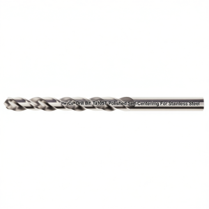 Broca helicoidal HSS Co TTA1057 pulida autocentrante para acero inoxidable - Product Image 2