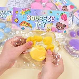 Jouet Squishy Patte de Chat en TPR Grande Taille, à Rebond Lent, en Forme de Griffe d'Ours, Doux à Presser, Jouet Anti-Stress pour Enfants - Product Image 2