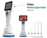 Sonde d'endoscope ORL ultra sensible Ensemble complet Caméra d'endoscopie ORL Endoscope oreille-nez-gorge Vidéo Otolaryngoscope VOT-31O