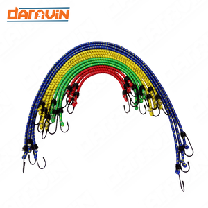 Vietnam 10 piezas de alta resistencia Simple recubierto Bungee Ball Cord redondo elástico Bungee Cord de color para tiendas de campaña - Product Image 4