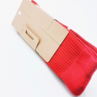 Manchons en papier personnalisés imprimés, écologiques, en kraft recyclé, avec lamination mate, pour chaussettes