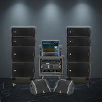 Système de sonorisation Line Array passif double 10 pouces LS3(4+4+2) série LA 700W/500W XLR/Speakon, garantie 3 ans, boîtier en bois, polyvalent