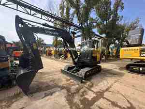 Mini-excavatrice hydraulique d'occasion EC60 EC55 EC60D, importée, de haute qualité, Volvo 60, petite excavatrice EC60D à vendre - Product Image 6