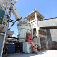 Machine de broyage vertical pour la production de poudre de pierre à partir de gypse, kaolin, calcaire et métakaolin
