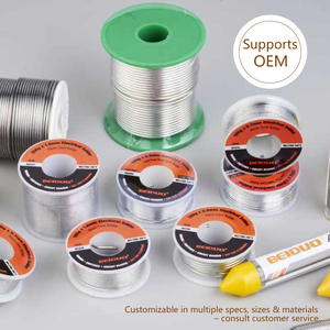 Fil de <span class=keywords><strong>soudure</strong></span> étain-plomb Sn70Pb30 1.0 0.8 1.6MM, étain haute pureté 70/30 Sn-Pb OEM/ODM <span class=keywords><strong>pour</strong></span> l'électronique, la plomberie et le soudage général - Product Image 4