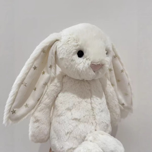 Muñeco de Peluche Súper Suave con Estampado Floral de Conejo Bonny de White Star, Juguete Reconfortante, Regalo Perfecto para Amigos, ODM - Product Image 3