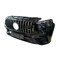 Kit de Parachoques Delantero y Kit de Radiador de Alta Calidad para Mercedes-Benz AMG GLE53 / AMG GLE63, Compatible con Modelos W167 2020-2023