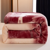 Usine En Gros Double Couche Polaire Lit Jeter Couverture Confortable Épais Polaire Chaud Sherpa couvertures pour lit