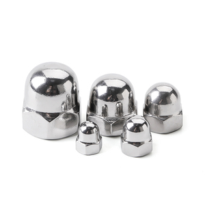 น็อตหกเหลี่ยมหัวโดมสแตนเลส Gelisen 304 ขนาด M3-M16 - Product Image 1