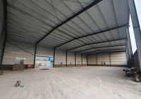 Entrepôt préfabriqué moderne en ossature légère en acier avec des connexions haute résistance pour le stockage
