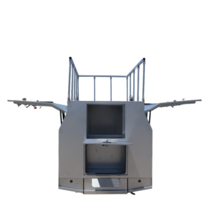 Heavy Duty Aluminum Ute Tray Canopy <b>with</b> Roof Rack & Side Doors Pickup Truck <b>Tool</b> <b>Box</b> - Product Image 2