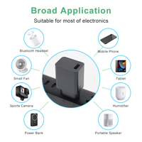 Enchufe DE LA UE 2pin 5V 500mA 2,5 W mini adaptador USB 5 voltios 0.5A 1A 1.5A 2A 2.1A 2.4A 2.5A 3A 3.1A cargador rápido de la USB-A para el teléfono del oído
