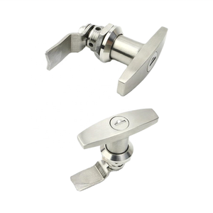 Stainless Steel Marine <b>T</b>-Handle Lock GH=18 <b>Keys</b> Cam Electrical Box Truck Door Locks Ship Yacht Boat Hardware Accessories Stainle - Product Image 6