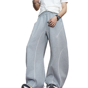 Chándal Finch Garment de 450 g/m², Chándal Personalizable con Logotipo a Rayas, Franja Lateral, Estilo Coreano, Corte Ajustado para Hombre - Product Image 3