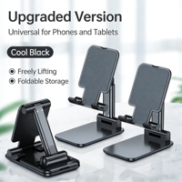 Support de téléphone de bureau pliable et réglable amélioré, support universel pour tablette