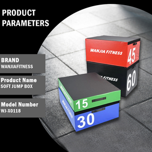 Thí điểm thể thao biểu tượng tùy chỉnh an toàn tập thể dục tập thể dục Plyo nhảy hộp mềm nhảy hộp plyometric nhảy hộp - Product Image 2