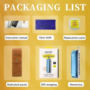 <span class=keywords><strong>Harmonica</strong></span> <span class=keywords><strong>chromatique</strong></span> East Top Upgrade à 48 tons, <span class=keywords><strong>12</strong></span> <span class=keywords><strong>trous</strong></span>, pour étudiants et musiciens - Product Image 6