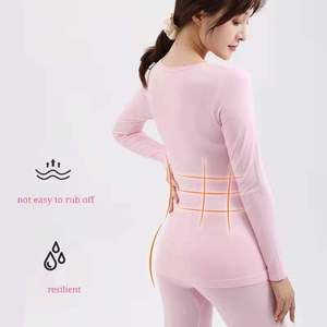 Biancheria Intima termica Delle Donne Set di Biancheria Intima Termica Senza Soluzione di Continuità Traspirante Abbigliamento Termico - Product Image 6
