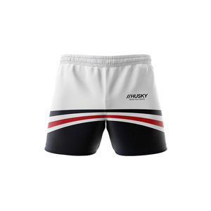 Shorts pour hommes personnalisés OEM, imprimés par sublimation, style streetwear, respirants, grande taille, polyester, séchage rapide, fermeture à cordon, personnalisables - Product Image 5