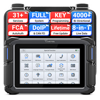 Herramienta de Diagnóstico Automotriz VDIAGTOOL VD70Lite de Sistema Completo de 7 Pulgadas, Escáner con Más de 31 Funciones de Reinicio, Actualización Gratuita de por Vida, Programador de Llaves IMMO