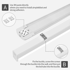 Cho nhà để xe 18 Wát Composite Ống Vuông T5 <span class=keywords><strong>LED</strong></span> ánh sáng linh hoạt Ống ánh sáng tuyến tính bán Hot chiếu sáng thương mại/Ống ánh sáng/<span class=keywords><strong>LED</strong></span> ống - Product Image 2