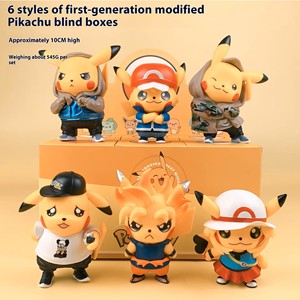 Q-Version Animal estatuilla caja ciega conjunto nueva condición <span class=keywords><strong>Kirby</strong></span> juguetes regalo con Pika tortuga Rana para coleccionar Decoración - Product Image 5