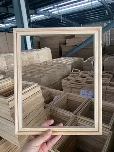 Frame Painting High Quality Pine Wood Frames Assembled Painting Customized Size Canvas Stretcher Frame Bars