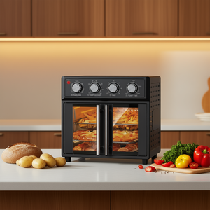 Four à friture sans huile W1002P401138, 26 Qt, double porte, 1700W, commande mécanique, appareil électroménager multifonctionnel - Product Image 2