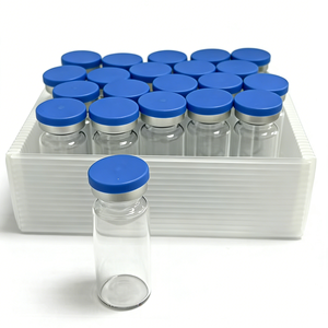 Capacity range of 2ml/5ml/10ml sterile vials for pharmaceutical grade transparent glass <b>bottles</b> with flip-top caps - Product Image 4