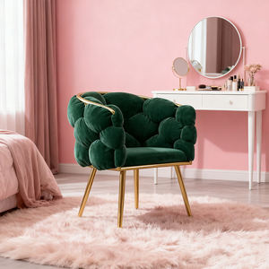 Silla Burbuja Más Vendida, Hecha a Mano, Color Personalizado con Patas de Metal para Sala de Estar, Comedor y Dormitorio - Product Image 3