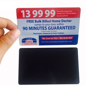 Imán de Refrigerador Personalizado con Diseño Atractivo, Imán Magnético Promocional Publicitario del Tamaño de una Tarjeta de Visita con Impresión en Lámina - Product Image 1