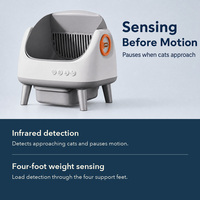 Bac à litière intelligent extra large pour chat, nettoyage automatique, contrôle par application, grande capacité, toilette pour chat