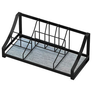 Soporte para cepillos de dientes de estilo japonés, organizador de baño multifuncional rectangular independiente con ranuras para vasos para uso familiar - Product Image 2