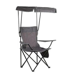 Outdoor Lightweight <strong>Cheap</strong> <strong>Folding</strong> Armrest Camping <strong>Chair</strong> With Sunshade Canopy - Product Image 6
