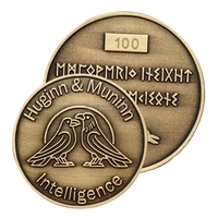 Moneda de Cobre Personalizada de 1oz con Relieve 3D Estampado de Fábrica, Monedas Conmemorativas de Colección de Cobre, Personalizadas