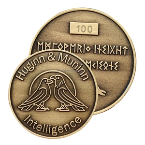Pièce de monnaie en cuivre personnalisée de 1 oz avec estampage d'usine en relief 3D, souvenirs commémoratifs, pièces de collection en cuivre personnalisées - Product Image 2