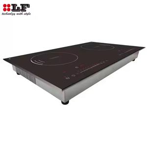 Cocina de Inducción Moderna de 2 Quemadores, Placa de Cocina Eléctrica Portátil - Product Image 1