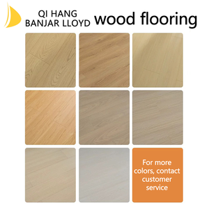 Parquet stratifié en chêne 8 mm, aspect bois, finition brillante ou mate, pose à clipser, éco-responsable, style simplicité moderne, pour chambre à coucher - Product Image 6